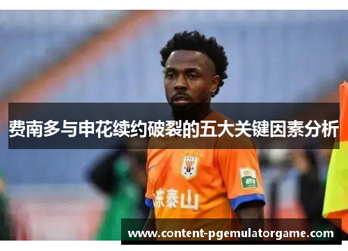 费南多与申花续约破裂的五大关键因素分析