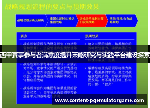 西甲赛事参与者满意度提升策略研究与实践平台建设探索